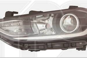 Фара передняя левая электро. белая вставка HB3/H7/PY21W + LED HYUNDAI ELANTRA 16-18 (AD)
