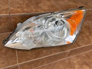 Фара передняя левая Honda CR-V, 2006-2011, USA, галоген, оригинал, б/у, 33151SWAA01