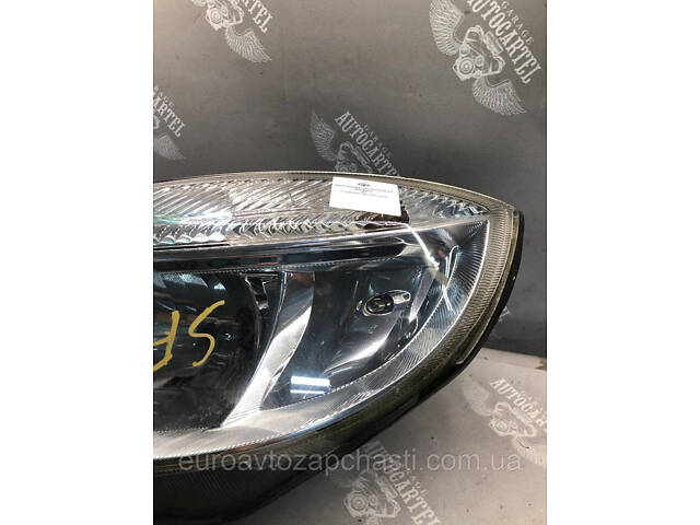 Фара передняя левая skoda fabia 2 Fabia 2007-2014 рестайлинг - Фото 3
