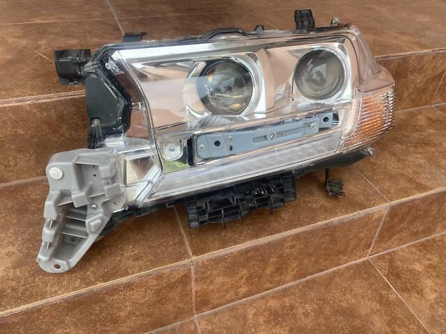 Фара передняя левая Toyota Land Cruiser 200, 2015-2018, Full Led, аналог, б/у, 8110660K10 - Фото 4