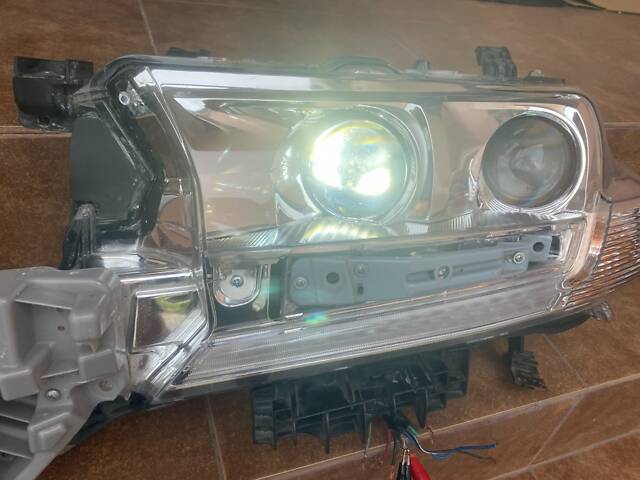 Фара передняя левая Toyota Land Cruiser 200, 2015-2018, Full Led, аналог, б/у, 8110660K10 - Фото 18