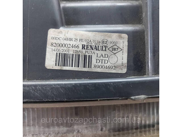 Фара передняя правая XENON Renault Laguna 2 (2001-07) 8200002466 04696 - Фото 3