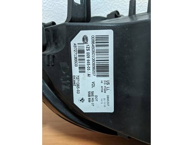 Фара передняя левая BMW X6 E71 2008-2014 USA Xenon - Фото 6