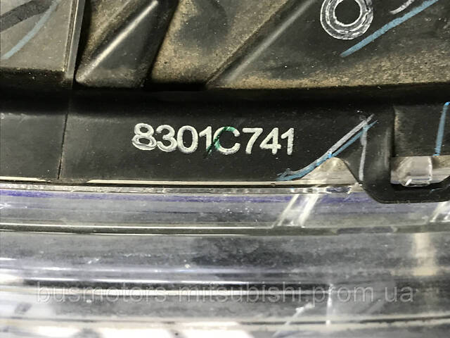 Фара передняя левая ксенон Mitsubishi L200 2015-2022 8301c741 - Фото 2