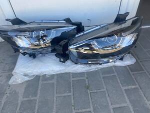 Фара передняя левая Mazda CX-5, 2012-2016, Full Led,1 линза, Европа, оригинал, б.у,, KD3151040, KA1F51040C