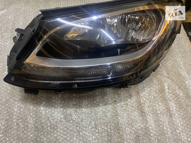 Фара передняя левая MERCEDES-BENZ C W205, 2014-2018, Европа, оригинал, б.у., A2058200761,030128460101 - Фото 2