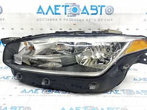 Фара передняя левая Volvo XC90 16-16 галоген, T5, под полировку, паутинка