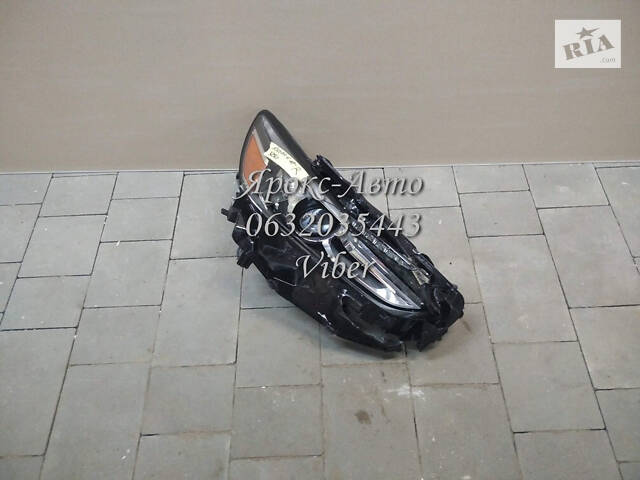 Фара передняя правая Mazda 6, 18 - LED 000032540 поврежден корпус и стекло 000032540