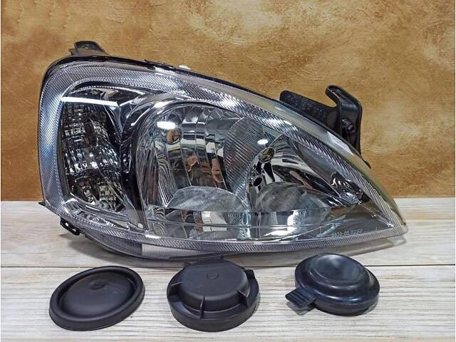 Фара передняя правая 13195924, 89312820 Новая Опель Комбо Корса Opel Combo Corsa