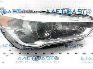 Фара передняя правая в сборе BMW X1 F48 16-19 LED, песок, паутинка, царапины
