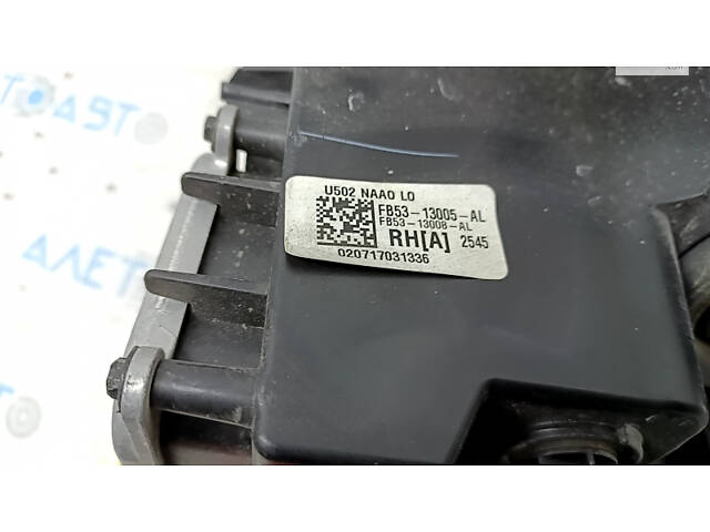 Фара передняя правая в сборе Ford Explorer 16-18 рест, галоген + LED, светлая, под полировку - Фото 6