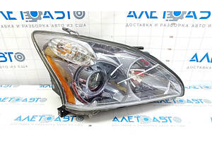 Фара передняя правая в сборе Lexus RX300 RX330 RX350 RX400h 04-09 ксенон AFS, темная