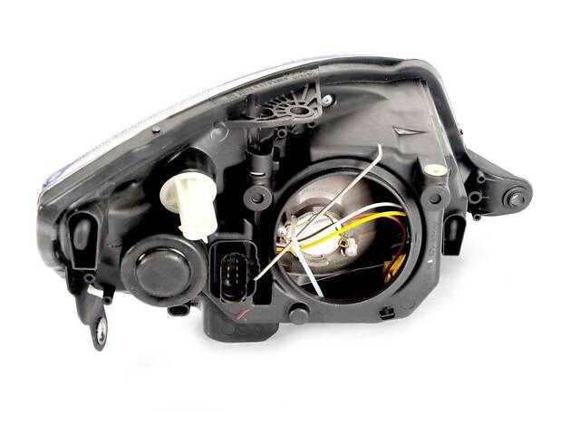 Фара передняя Skoda Fabia/Roomster 2007-2010 левая H4 эл.рег. с моторчиком без линзы DEPO - Фото 3
