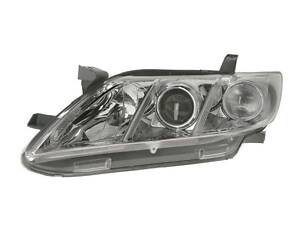 Фара передняя Toyota Camry 2006-2009 левая H7/HB3 c белым указ.повор, эл.рег. DEPO
