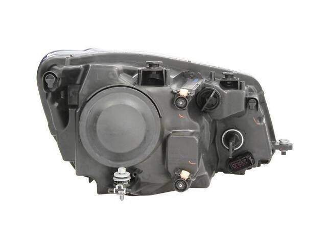 Фара передняя Volkswagen Caddy 2010-/Touran 2010-2015 2010- левая H4, автомат.рег,+мотор., черн. отраж DEPO - Фото 2