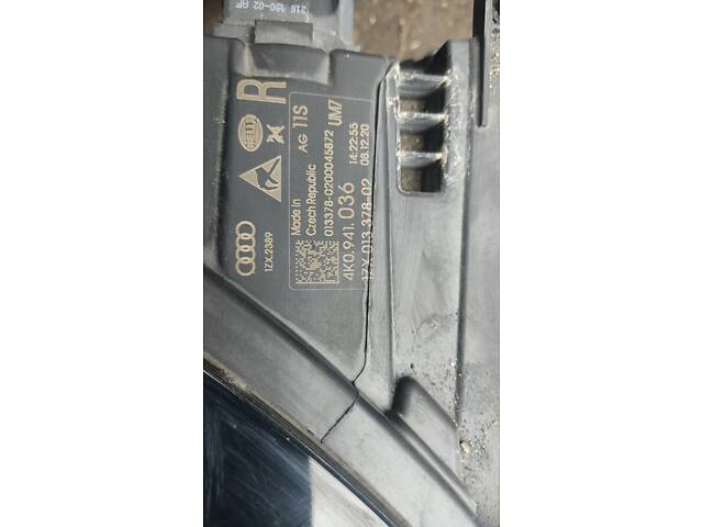 Фара права AUDI A6 2018-2020 full led matrix ауди a6 c8 4k0941036 - Фото 4