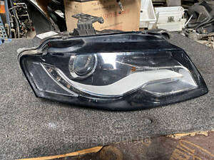 Фара правая передняя Audi A4 B8 Xenon комплектная с блоками оригинал 2011г 8K0941030BA