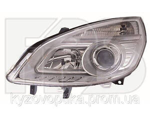 Фара права Renault Scenic, (Рено Сценик) 2005-2008 (Depo) хром