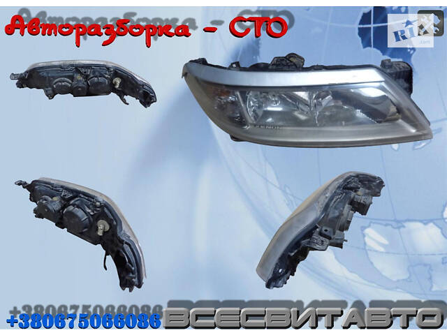 Фара права xenon renault laguna 8200002466