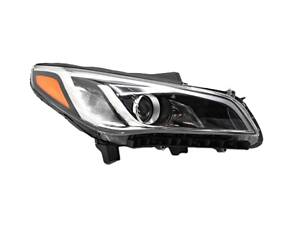 Фара права Hyundai Sonata 14-17 - Хутро. ЖОВТА ВСТАВКА ГАЛОГЕН (-LED), FP 3245 R2-E, DEPO