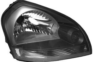 Фара правая Hyundai Tucson электрическая черная (DEPO) 921042E020