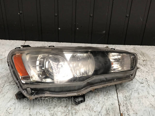 Фара правая ксенон Mitsubishi Lancer X 2007-... 8301A390, 8301B260, 8301B624, 8301C338 - Фото 1