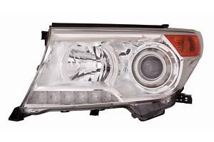 Фара правая Toyota Land Cruiser 200 12-15 D4S/HB3/W21W/LED DEPO 8114560F20