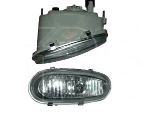 Фара противотуманная левая Daewoo Lanos 98- гладкий рассеиватель (FPS). FP1106H5-P