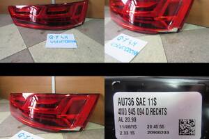 Фара задняя задняя audi q7 4m0 правая 4m0945094d