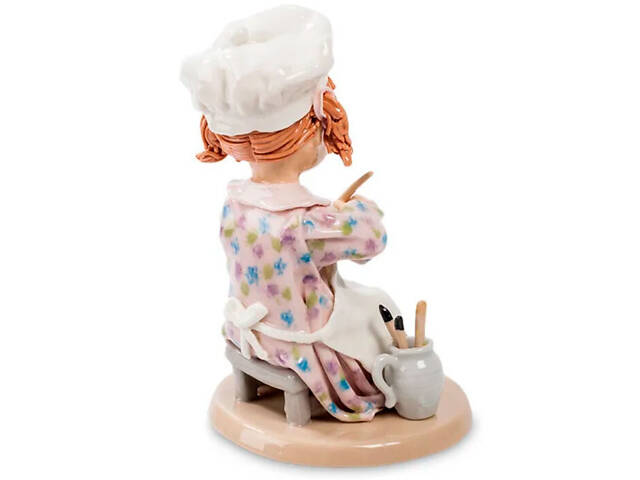 Порцелянова статуетка Маленька художниця Pavone AL32083 - Фото 2
