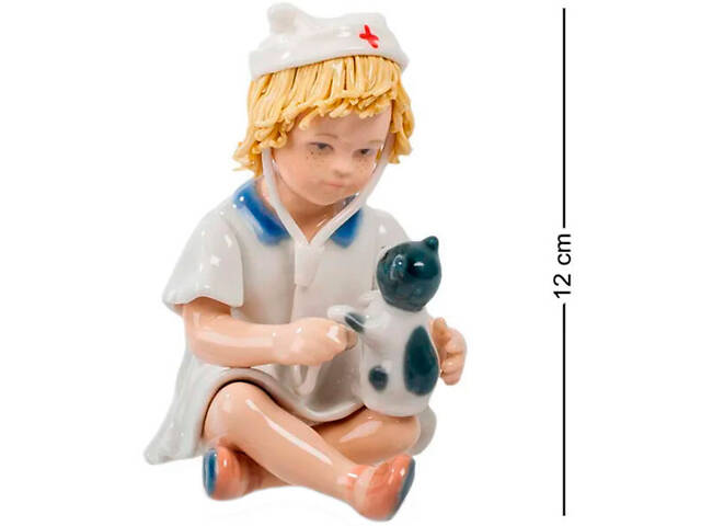 Порцелянова статуетка Юний доктор Pavone AL32055 - Фото 1