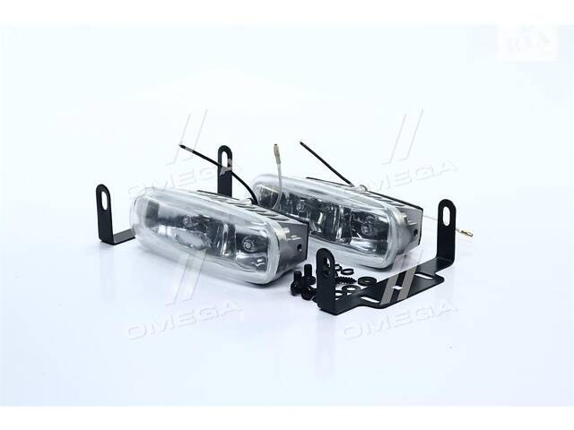 Фары дополнительные белые, H3/12V/55W, 135*65mm DK-W095 UA51 - Фото 1
