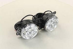 Фари DRL LED кпл. лев.+пра. 12/24V 2*3W (вир-во Magneti-Marelli) LAQ010 UA51