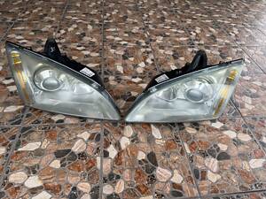 Фары ксенон + линза Ford Focus MK2 Дорестайлинг 2005-2008 (35)