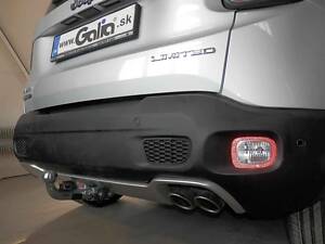 Фаркоп Fiat 500X 2014- автомат Galia