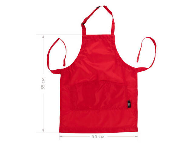 Фартух для творчості Rosa 55*44см, червоний (4823098542117) - Фото 4