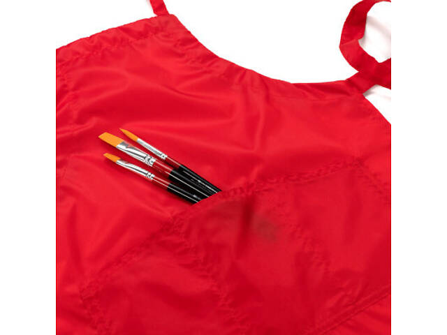 Фартух для творчості Rosa 55*44см, червоний (4823098542117) - Фото 5