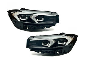 Фары Adaptive LED LCI рестайлинг для BMW 3 series G20 G21 2022+ 2шт. комплектные с блоками