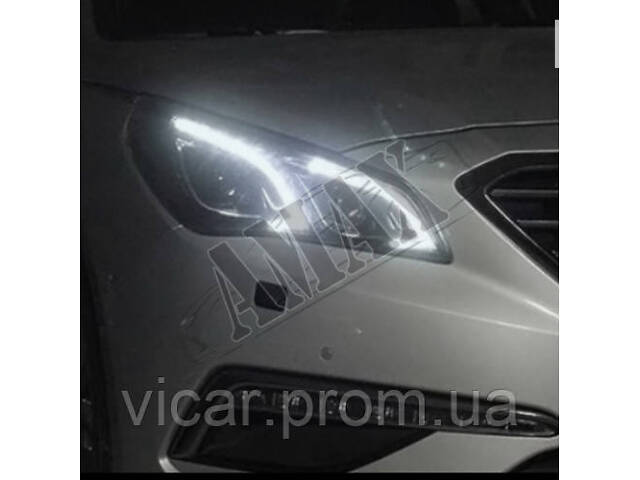Фары головного света (LED - линза) Hyundai Sonata LF (2015-2019) - Фото 3