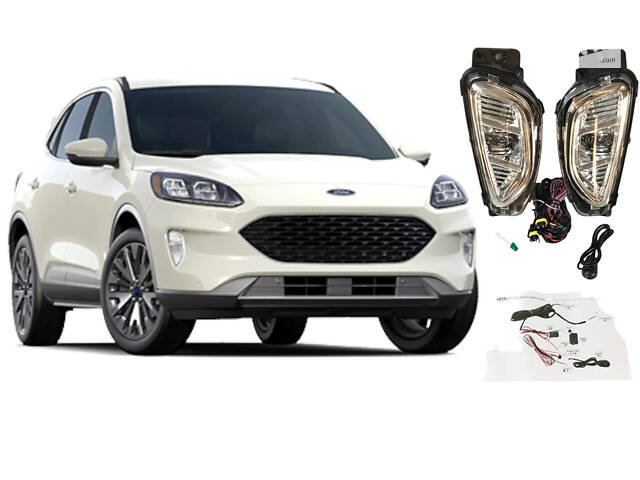 Фары птф Led Ford Escape MK4 2020- LJ6Z15201C, LJ6Z15200C комплект