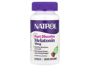 Fast Dissolve Melatonin 10mg - 60 tabs