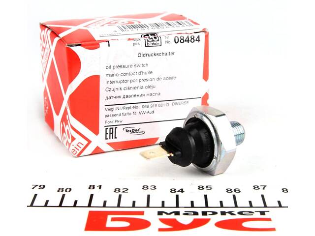 FEBI BILSTEIN 08484 Датчик тиску оливи VW T4 -03 (чорний)