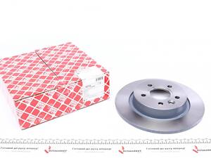 FEBI BILSTEIN 105714 Диск гальмівний (задній) Ford C-max/Focus II/Volvo C30/C70/S40/V50 06-12/V40 12- (280x11)