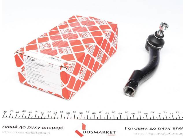 FEBI BILSTEIN 26926 Наконечник тяги рулевой (R) Hyundai Tucson/ Kia Sportage 04- - Фото 1