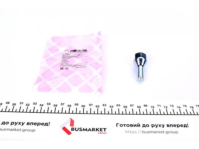 FEBI BILSTEIN 46615 Болт колеса Renault Kangoo (M12x1.5x25mm)