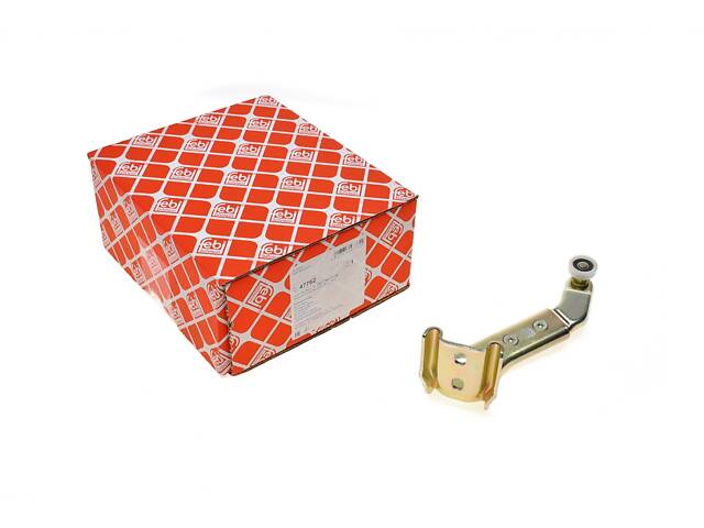 FEBI BILSTEIN 47762 Ролик дверей (боковых/нижний) MB Sprinter/VW LT 96- (R) (с кронштейном) - Фото 1