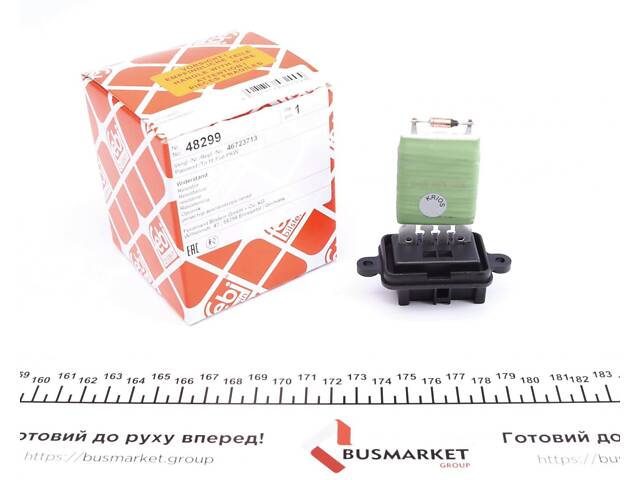 FEBI BILSTEIN 48299 Реостат пічки Fiat Ducato 94-18