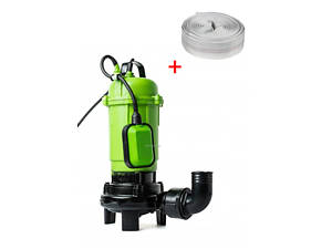 Фекальний насос з ножем для каналізації та брудної води Felso FS-PK 3350F : 3.5 кВт + рукав 20м