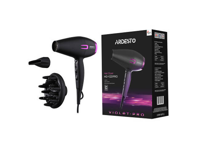 Фен Ardesto HD-Y221PRO - Фото 2