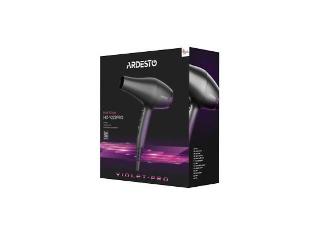Фен Ardesto HD-Y222PRO - Фото 9